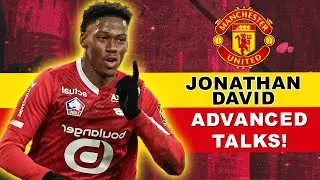 Manchester United's Next Star Striker? Jonathan David in Advanced Talks!