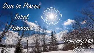 Sun in Pisces Tarot Forecast February 18th 2026