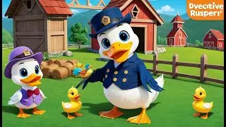 Detective Duck and the Missing Hat Mystery | Fun Nursery Rhyme & Kids Learning Cartoon