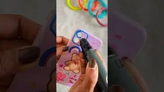 3D Pen Phone Cover Ep1  😱 #crafteraditi #diy #shorts #3Dpen #phonecase #handmade @CrafterAditi