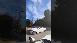 Stop Sign Left Turn at T-Intersection, Vancouver Canada