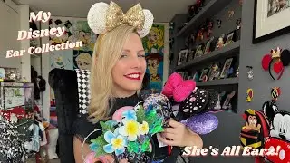 My Disney Minnie Ear Collection | How I Store My Ears | Room Tour Pt.1 & Disney Giveaway