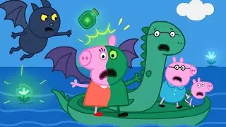Beach Vacation Turns Into a Nightmare! &ndash; Peppa&rsquo;s Monster Transformation 🌊