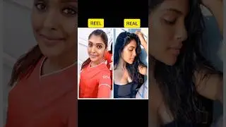 Bigil movie all characters reel life 🆚 real life #shorts​ #actress #thalapathyvijay #bigilmovie​​