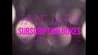 January Blush Mystery Beauty Box  unboxed & Unveiled