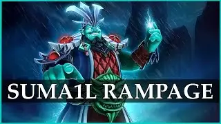 Suma1L Storm Spirit Rampage vs Leviathan @ Starladder | Dota 2