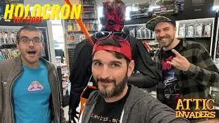 Toy Hunting at Holocron Toy Store Ft. worth, Tx (Attic Invaders)