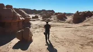 surreal geological area