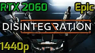 Disintegration Beta RTX 2060 Ryzen 3600 1440p Epic Graphics Setting Gameplay & Benchmark