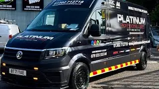 Check out This STUNNING VW Crafter Mobile Tyre Van Conversion