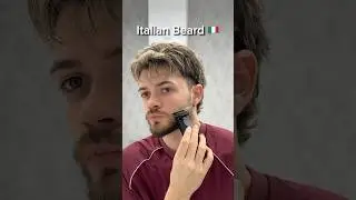 Barba italiana 🧔🏻🇮🇹💈#barba #barbaitaliana #barbero #barberia