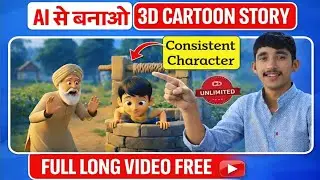 Create Full 3D Cartoon Story Videos on Mobile | 100% Free AI Tools (2026)
