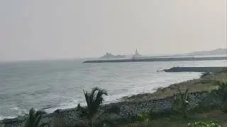 Beautiful place in kanyakumari.... peace full darshan at swami narayan temple....🙏🙏🙏🙏