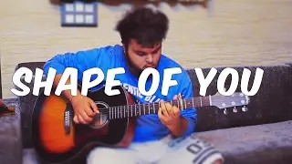 [free tabs] Shape Of You - Ed Sheeran (fingerstyle guitar cover)