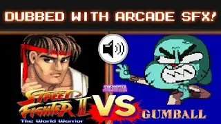 GAMEMASHUPS | Gumball | The Words | With Street Fighter 2 Sounds!
