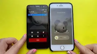 Alcatel Idol Mini 6012X  vs Apple IPhone 7 / Conference call & incoming & outgoing calls