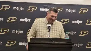 Purdue offensive coordinator Josh Henson pre-Ohio State press conference: 