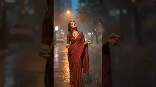 Instagram trending rain reel 😘comment promptand join the trend|Google Gemini#trending #gemini#fyp