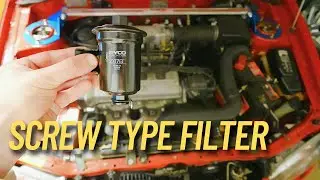 Как заменить топливный фильтр TOYOTA (ЛЕГКИЙ СПОСОБ)