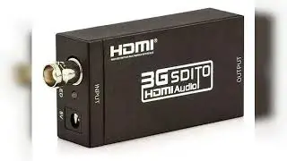 Review: Conversor Sdi Para Hdmi Alta Defini&ccedil;&atilde;o Conversor Preto
