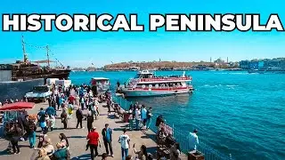 Bosphorus View Walk in Istanbul: Karakoy, Galata Bridge to Eminonu