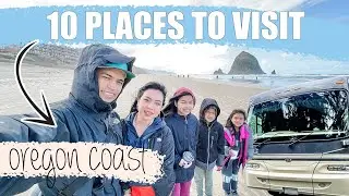 10 Places To Visit On The Oregon Coast | Astoria Fort Stevens Camping Spot | RV LIFE