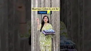 Must Have Cotton Co-ord Set Under 500 From Flipkart #flipkarthaul #cordsets #cordsetsforwomen