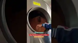 How roasted vermicelli is made in food factory | roasting machine for vermicelli | #roastingmachine