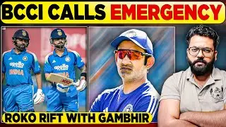 &ldquo;Kohli&ndash;Rohit Rift With Gambhir? BCCI Calls Emergency Review on ODI Crisis!&rdquo;