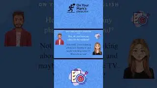 Weekend Plans in English | Conversation Practice #english #englishlanguage #onyourmarksenglish