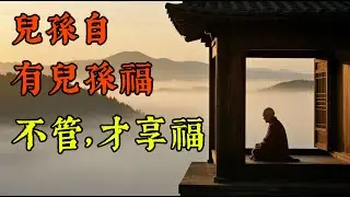 不去過多干預兒孫後代的生活，他們有自己的節奏#親子教育 #佛學智慧 #放手的藝術 #家庭關係 #成長節奏 #心靈修行 #人生感悟
