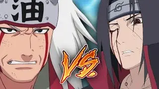 Jiraya vs Itachi