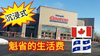 【加里分享】失业后，我节约每一分钱//失业主妇带你沉浸式逛COSTCO//看看魁省的物价//只买刚需，我一共花了多少钱