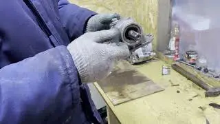 Разбираем квадроцикл для покраски и укладки проводки. restoration of the ATV