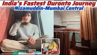 Route Change! Delhi–Mumbai Duronto Now from Nizamuddin 22210 Mumbai Duronto Express 2nd Ac Journey