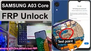 SM A03 Core pattern FRP Unlock SPD  AMT Tool#gsm 