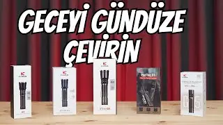 GECEYİ GÜNDÜZE ÇEVİREN KLARUS EL FENERLERİ | XT21X Pro, XT11GT Pro, G15, A3 VE FLATTAC X1
