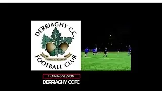 Derriaghy Cricket Club Football Club Training Session. ⚽⚽⚽⚽
