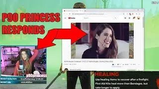 P90 Princess Responds to my Video | Welcome to Gaming