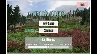 Unity Track Game - Menu, Loading, Sounds (test - 8)
