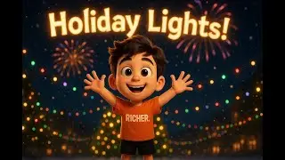 Holiday Lights ✨ Festive Kids Song with Cyd | Christmas & New Year Fun!