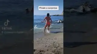donna batte uomo