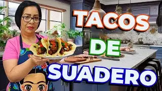 🌮TACOS de SUADERO en OLLA EXPRÉS😋/PARA VOLVERLO a CONSENTIR