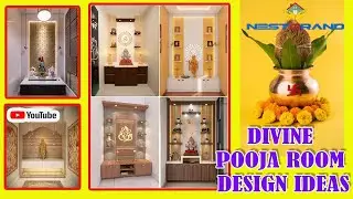 Pooja Room Designs | Indian Pooja Design Ideas | Mandir Designs| Morden Latest pooja room design|