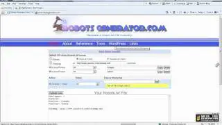 Generate a robots.txt file instantly