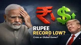 Why Is Indian Rupee Falling? ₹91 per Dollar | Dollar Power Explained | Should Indians Be Worried?