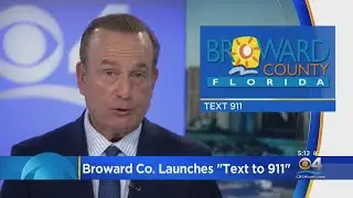 Broward Offering 911 Text Service