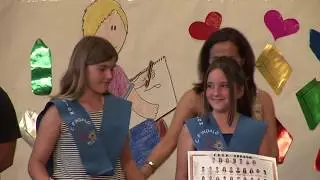 Entrega de bandas CEIP  Indalo 2012.
