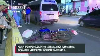 Fatal accidente cerca del mercado Roberto Huembes deja una persona fallecida