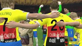 PES 2015 FOOTBALL AUTO PILOT GAME WITHOUT CORRUPTION UEFA FINALS MY GOALS GALATASARAY A S    NAZIONA